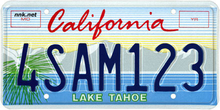 my-tahoe-california-license-plates