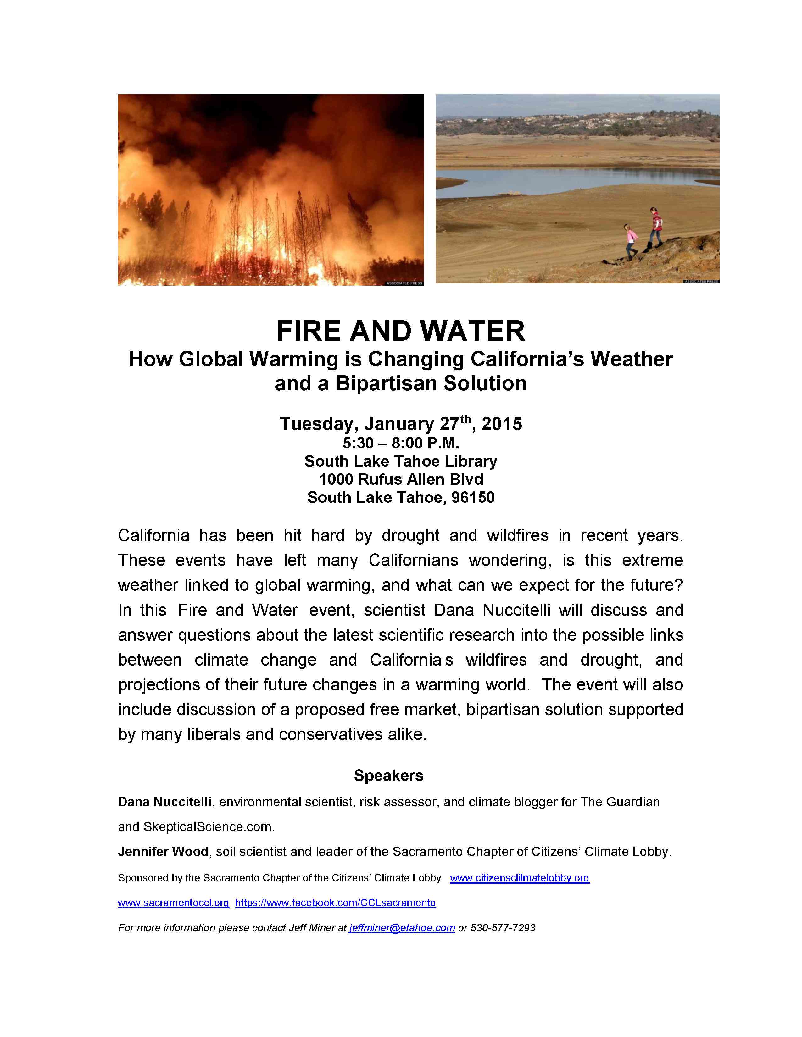 Fire and Water Event Flyer1