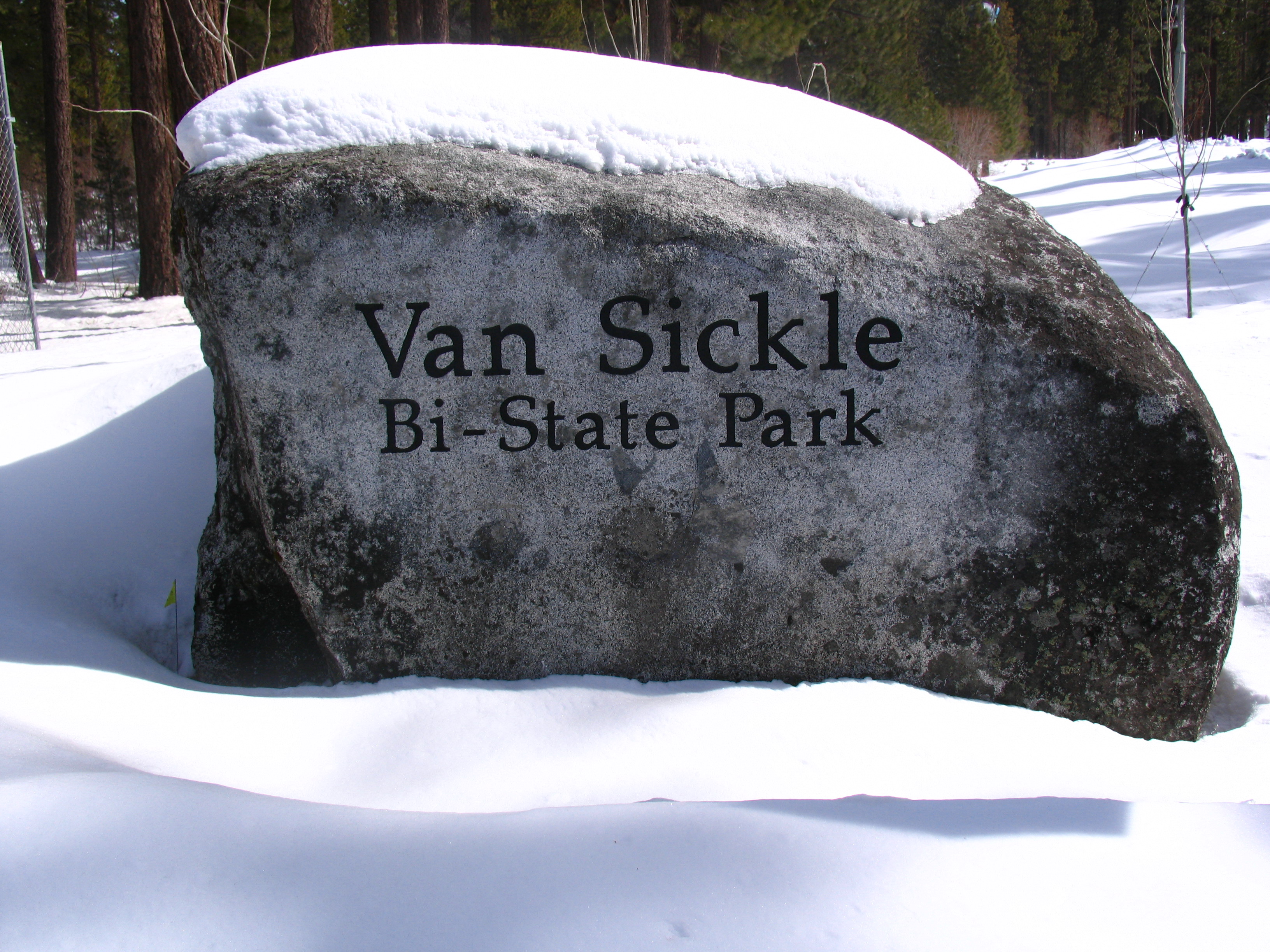2016 Seasonal Closure of Van Sickle Bi-State Park Facilities