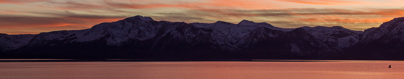 Sunset at Lake Tahoe