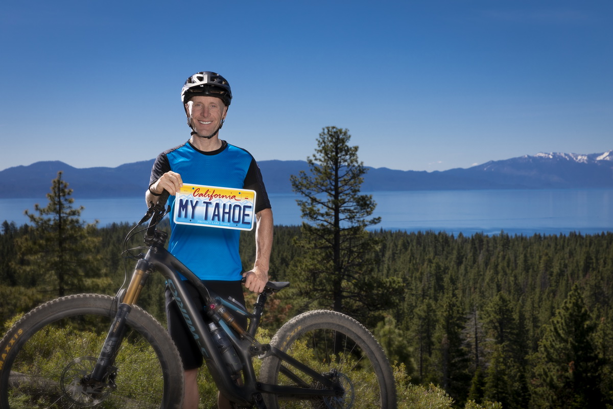 Levi Leipheimer for Lake Tahoe license plates