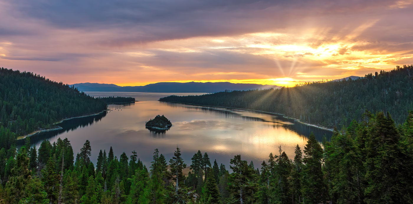 Sunrise at Lake Tahoe