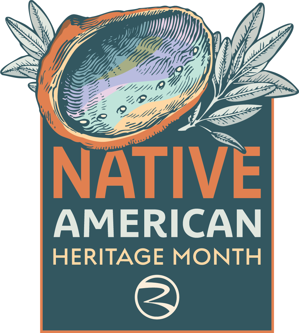 The California Natural Resources Agency's logo celebrating Native American Heritage Month