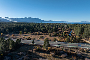 Upper Truckee Marsh South property after demolition