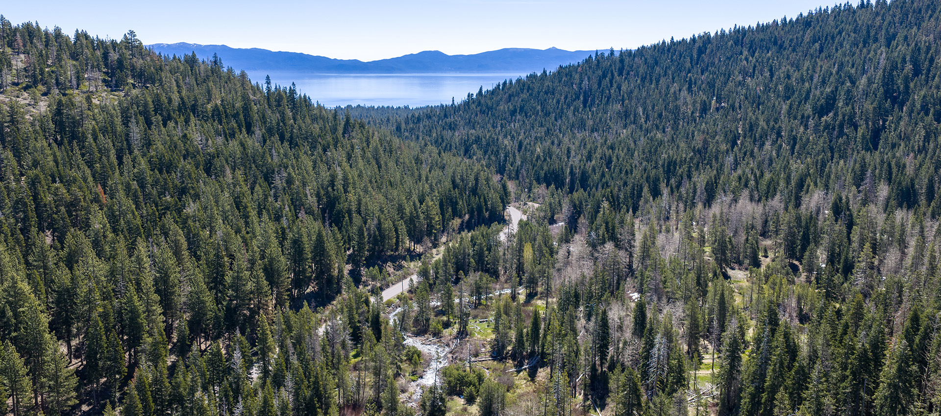 Ward Creek and Lake Tahoe