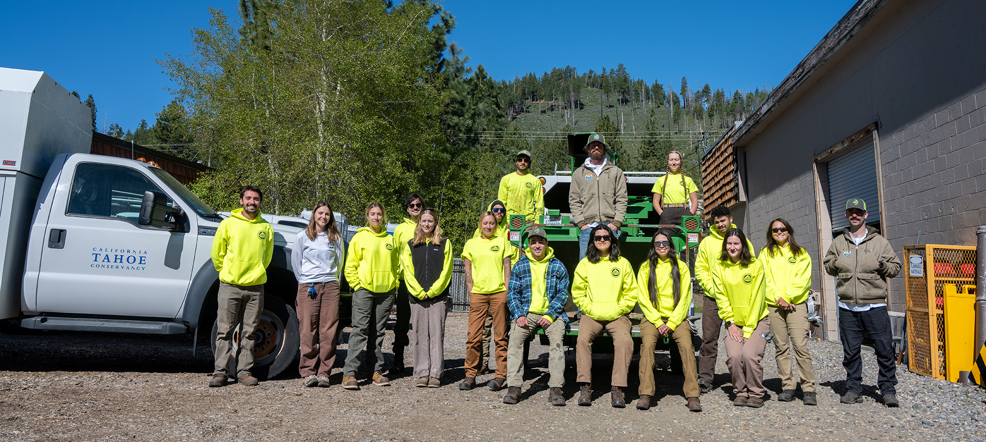 Tahoe Resource Conservation District crew members